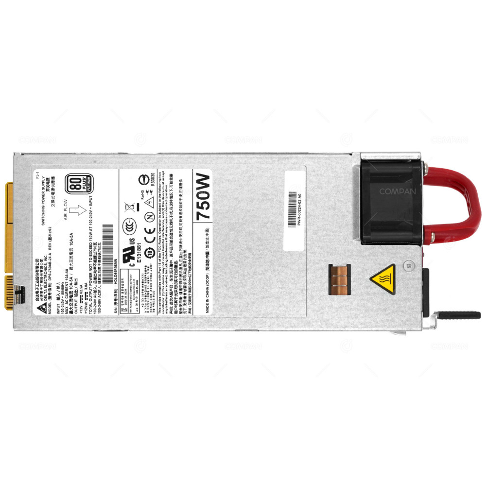 PWR-00224-02 ARISTA 750W AC POWER SUPPLY FOR 7280QR FRONT TO REAR AIRFLOW DPS-750AB-24